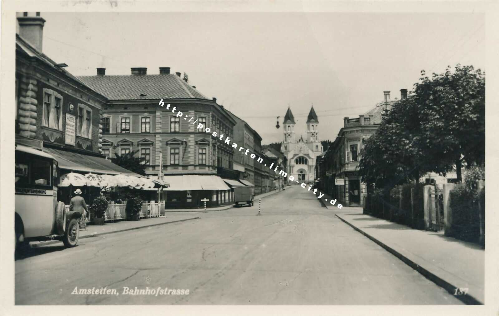 Amstetten Bahnhofstraße 1939